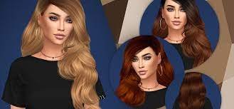 Sims 4 alpha hair CC